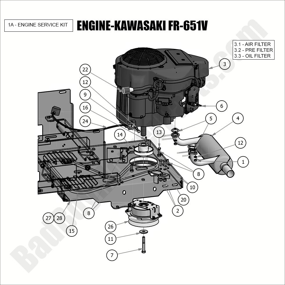 2019 MZ & MZ Magnum Engine - Kawasaki FR651V